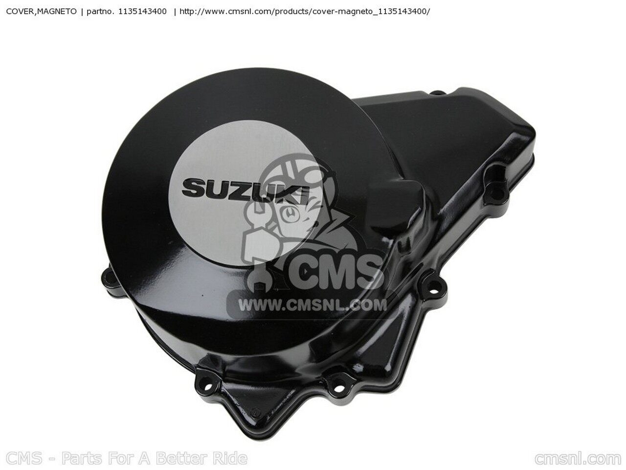 CMS シーエムエス COVER，MAGNETO GS550E 1983 D USA E03 GS550EF 1984 E 1985 F 1986 G GS550ES GS550ESE GS550ESF GS550ESG 83-86 D-G GS550ES3 SUZUKI スズキ その他エンジンカバー エンジンパーツ エンジン｜ウェビック　店