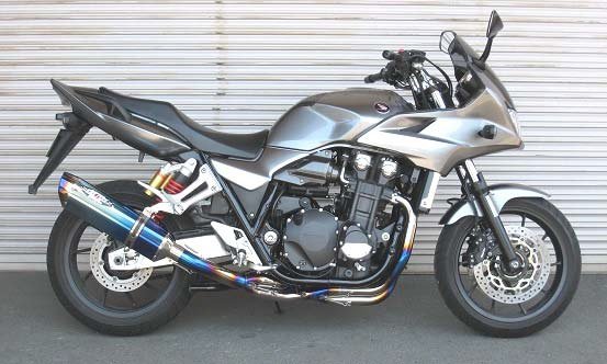 BEET ビート NASSERT(ナサート) Evolution TypeII フルエキゾーストマフラー CB1300 SUPER FOUR HONDA ホンダ マフラー サイレンサータイプ：メタルブラック｜ウェビック　店 166,375円