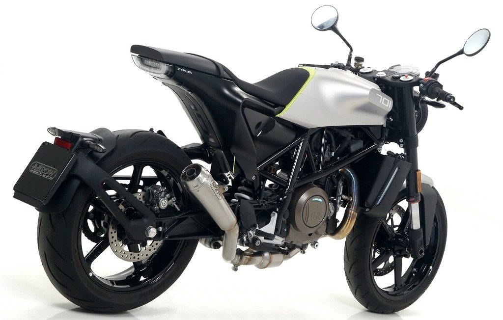 ARROW アロー PRO-RACE スリップオンマフラー VITPILEN 701 HUSQVARNA ハスクバーナ マフラー サイレンサー材質：ステンレス