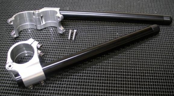 NA Metal Craft エヌエーメタルクラフト Solid Quick Release Handle (ソリッドクイックリリースハンドル) セパレートハンドル ハンドル 垂角：5度 / ハンドルバーサイズ：280mm / フロントフォーク径：Φ44(正立フォーク用)