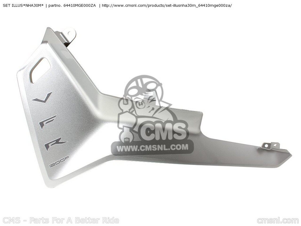 CMS シーエムエス SET ILLUS*NHA30M* VFR1200F A AUSTRALIA CHINA ENGLAND / MKH EUROPEAN DIRECT SALES FRANCE CMF KOREA B VFR1200FD BRAZIL HONDA ホンダ サイドカウル・サイドカバー カウル関連 外装｜ウェビック　店