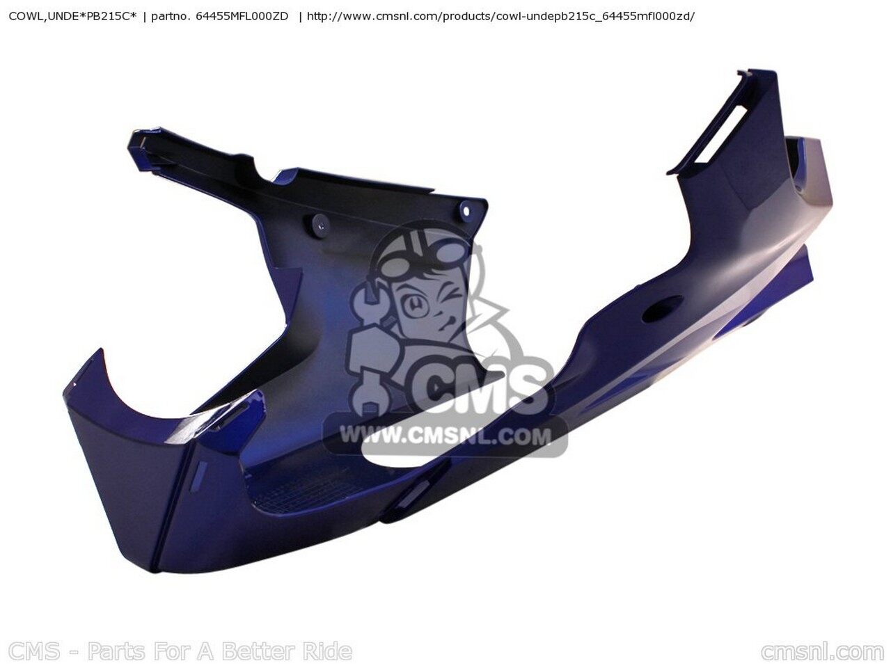 CMS シーエムエス COWL，UNDE*PB215C* CBR1000RA 9 ENGLAND / TYPE 3 ABS MME FRANCE 2 CMF HRC MKH A AUSTRALIA BRAZIL 5 EUROPEAN DIRECT SALES 4 KOREA B REP EURO TYPE4 FIREBLADE TRI HONDA ホンダ アンダーカウル カウル関連 外装