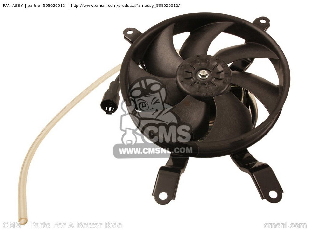 CMS シーエムエス FAN-ASSY KAWASAKI カワサキ ラジエーター 冷却関連 エンジン