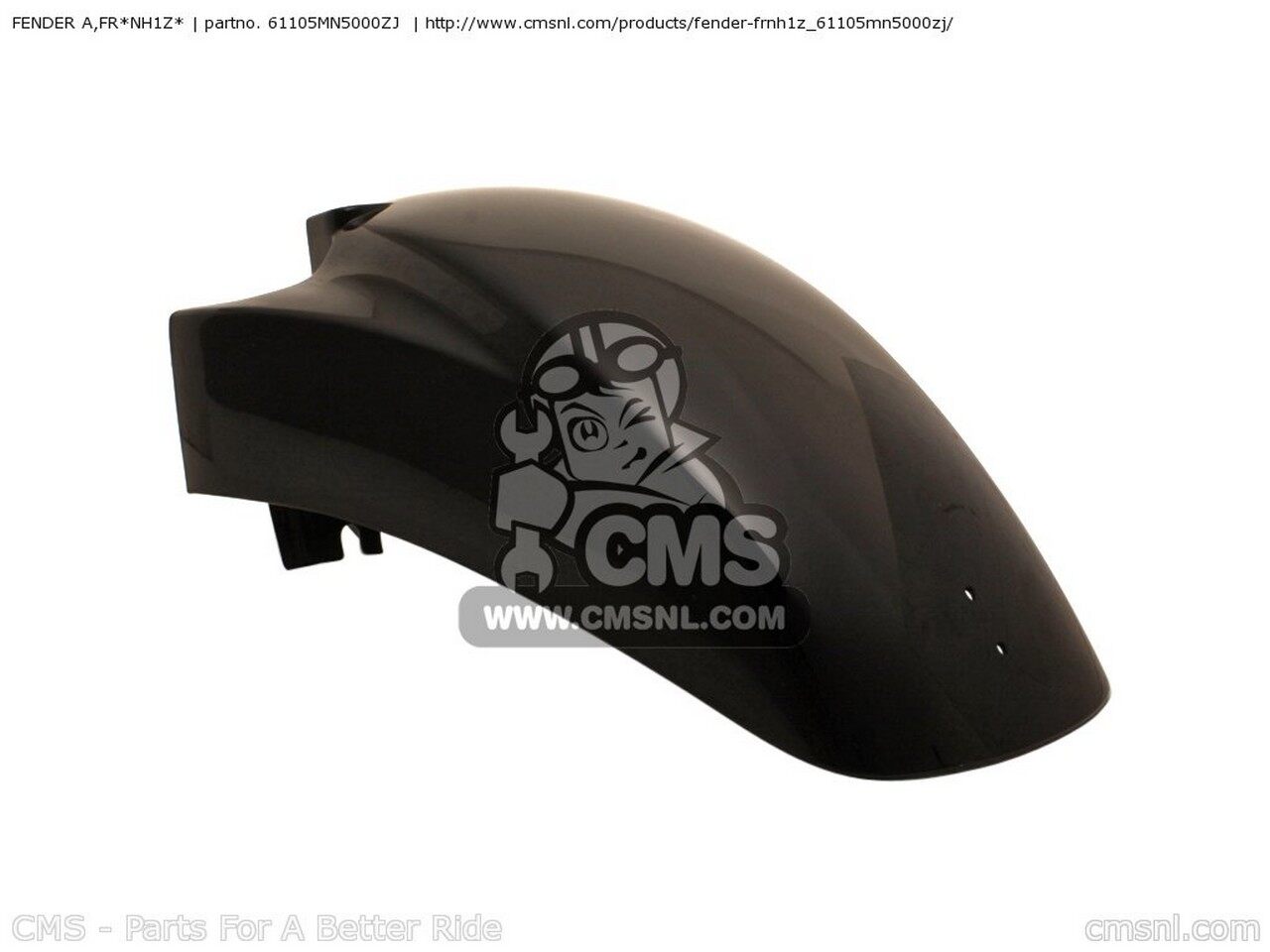 CMS シーエムエス FENDER A,FR*NH1Z* GL1500A GOLDWING ASPENCADE Y AUSTRALIA / KPH USA GL1500SE SPECIAL EDITION SINGAPORE MKH HONDA ホンダ フロントフェンダー フェンダー関連 外装