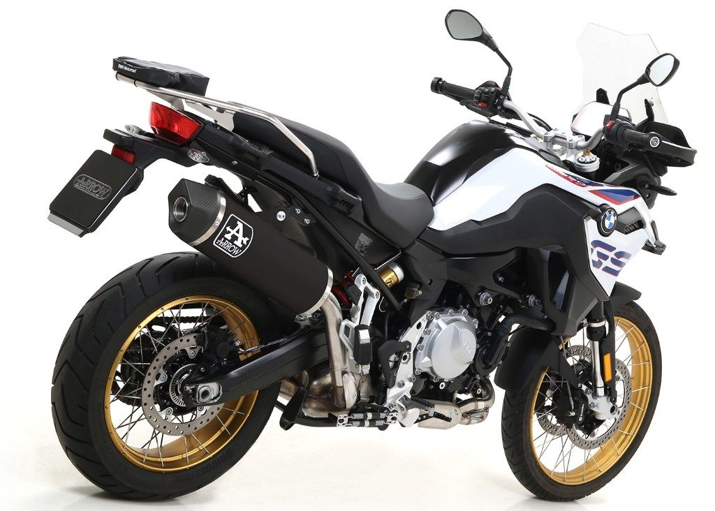 ARROW アロー MAXI RACE-TECH スリップオンマフラー F 850 GS BMW マフラー サイレンサー材質：アルミニウムダーク