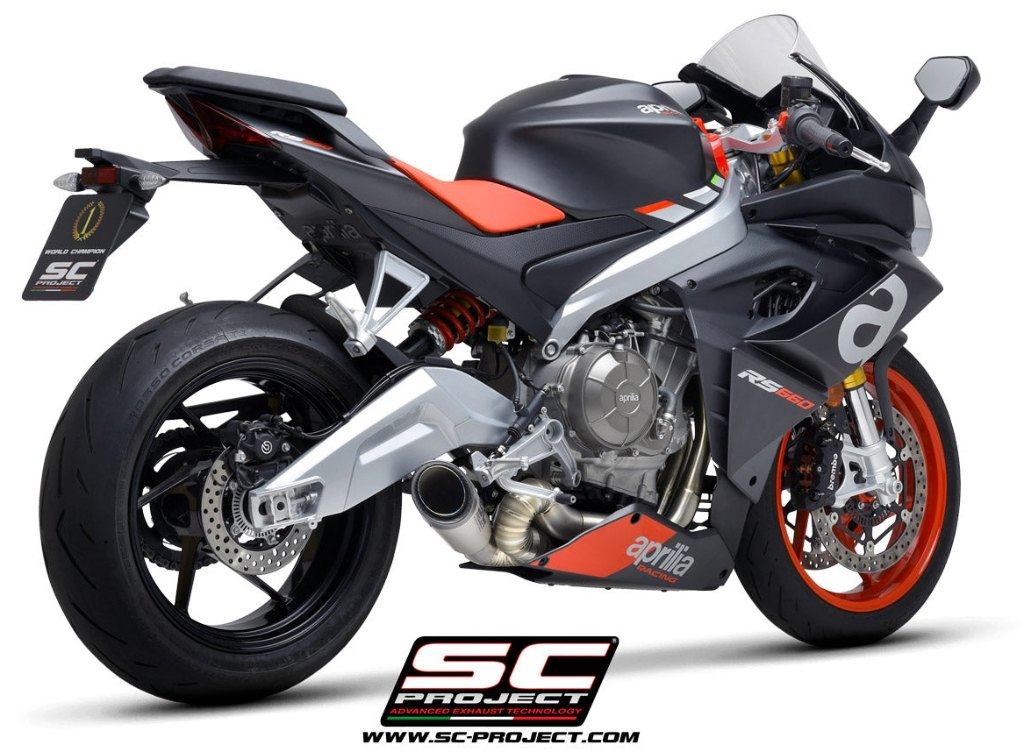 SC-PROJECT SCプロジェクト レーシング フルチタン フルエキゾーストシステム 2-1 & S1 サイレンサー RS 660 TUONO APRILIA アプリリア フルエキゾーストマフラー マフラー