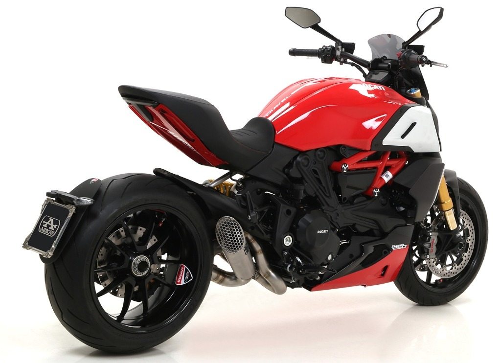 ARROW アロー PRO-RACE スリップオンマフラー DIAVEL 1260 S DUCATI ドゥカティ マフラー サイレンサー材質：ステンレスダーク 57,020円