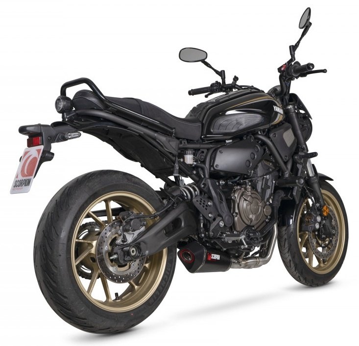 SCORPION スコーピオン セルケトパラレル フルエキゾーストマフラー XSR700 YAMAHA ヤマハ マフラー タイプ：カーボン／重量：3.21kg