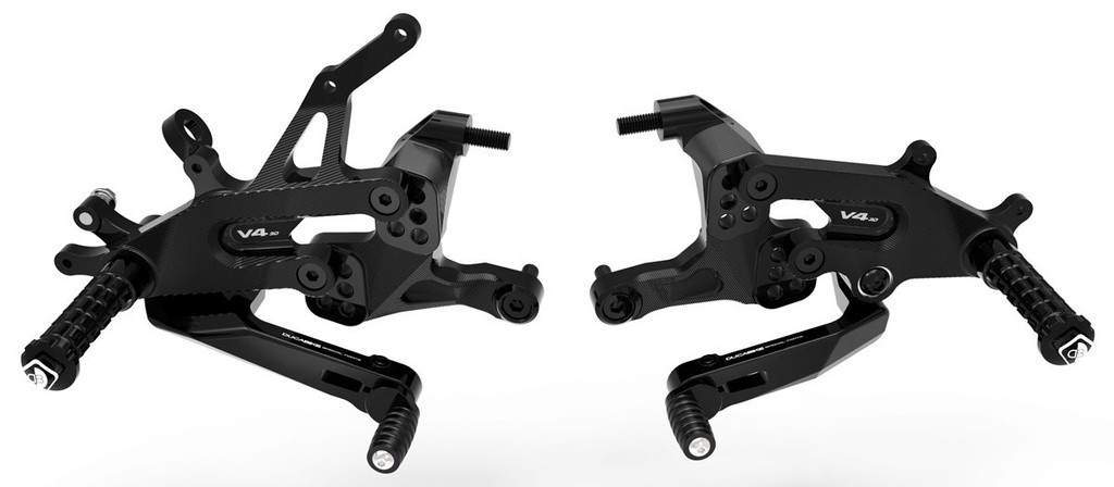 DUCABIKE (DBK) ドゥカバイク (ディービーケー) パイロット アジャスタブル バックステップ STREETFIGHTER V4 SP2 SP S DUCATI ドゥカティ ステップ 足回り