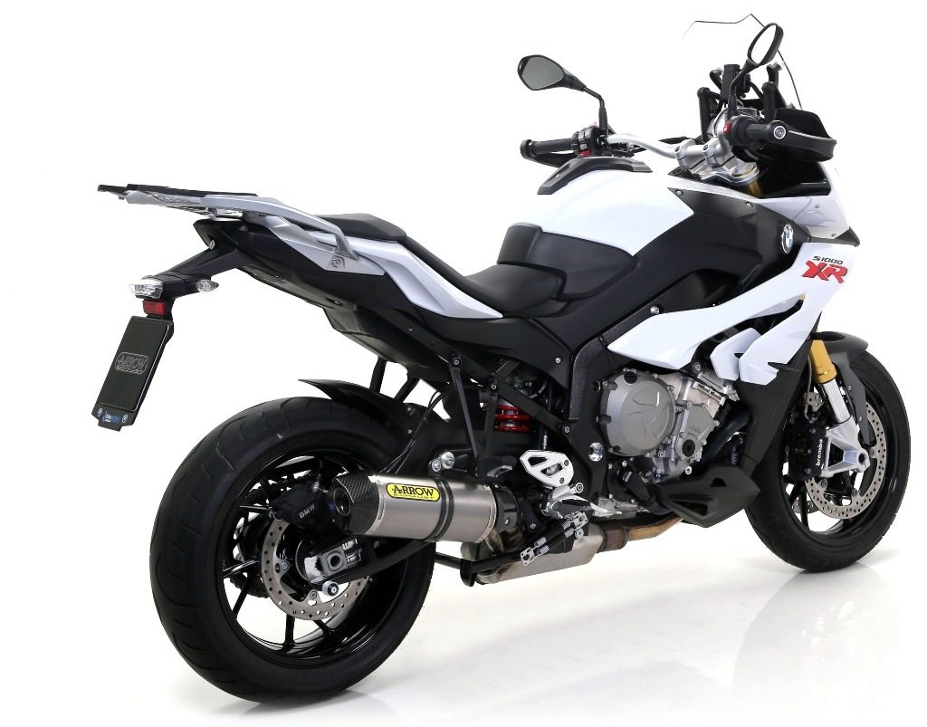 ARROW アロー RACE-TECH スリップオンマフラー S 1000 XR BMW マフラー サイレンサー材質：アルミニウムダーク｜ウェビック　店