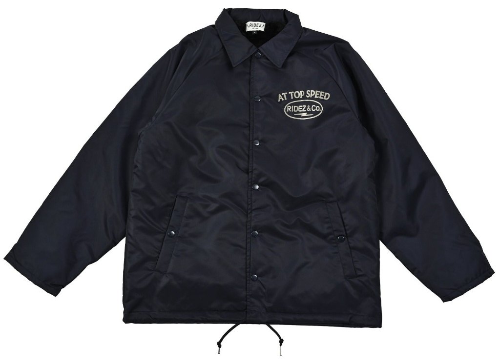 楽天市場】RIDEZ ライズ TOP SPEED COACH JACKET 裏ボア コーチ