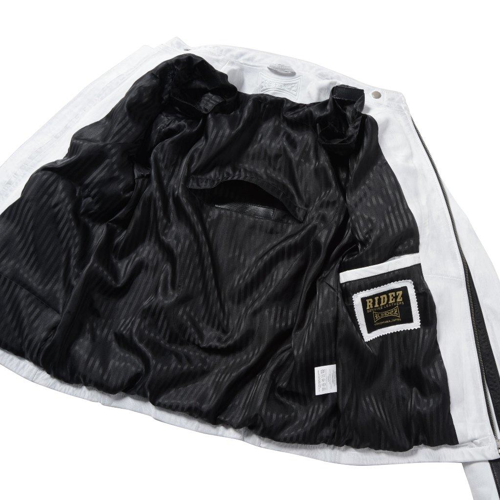 森の雑貨屋さん 値下げ!ライズ RIDEZ COMP JACKET(ホワイト/ブラック ...