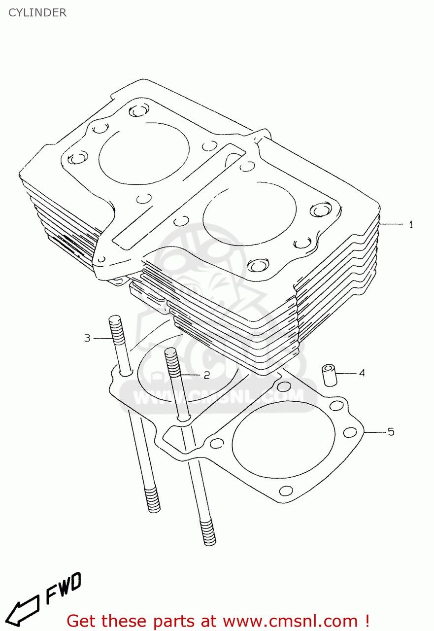 CMS シーエムエス CYLINDER GS500 2001 K1 USA E03 2002 K2 GS500E 1997 V E02 E04 E22 E24 E25 E34 E37 1998 W E18 1999 X 2000 Y GS500EU E39 GS500F 2004 K4 2005 K5 2006 K6 SUZUKI スズキ シリンダー エンジンパーツ エンジン