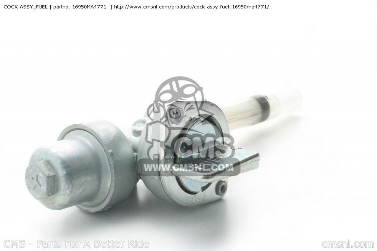 CMS シーエムエス COCK ASSY.，FUEL CB750F C AUSTRALIA CANADA ENGLAND EUROPEAN DIRECT SALES FRANCE GENERAL EXPORT KPH MPH GERMANY SOUTH AFRICA D ITALY CB750F2 HONDA ホンダ 燃料コック 燃料関連 エンジン