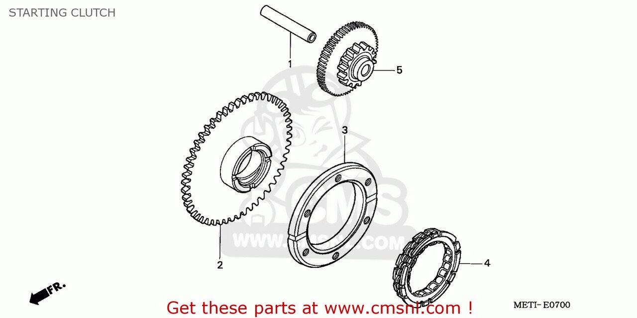CMS シーエムエス GEAR COMP，START D CB500 1994 R / KPH AUSTRIA ENGLAND MPH FRANCE GERMANY 27P 50P ITALY SPAIN SWITZERLAND 1996 T NORTHERN EUROPE PORTUGAL 1997 V 34P 1998 W 1999 X HONDA ホンダ その他エンジンパーツオプション・補修部品 エンジンパーツ