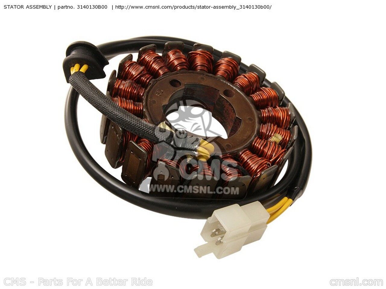 CMS シーエムエス (3140133C00) STATOR ASSEMBLY GSF400 BANDIT 1991 M USA E03 1992 N CALIFORNIA E33 1993 P SUZUKI スズキ レギュレーター・レクチファイヤ 電装系|ウェビック 店