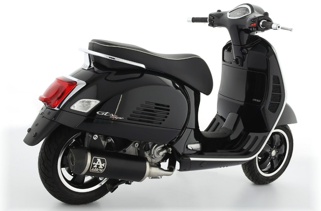 ARROW アロー URBAN スリップオンマフラー VESPA GTS 300 HPE PIAGGIO ピアジオ マフラー