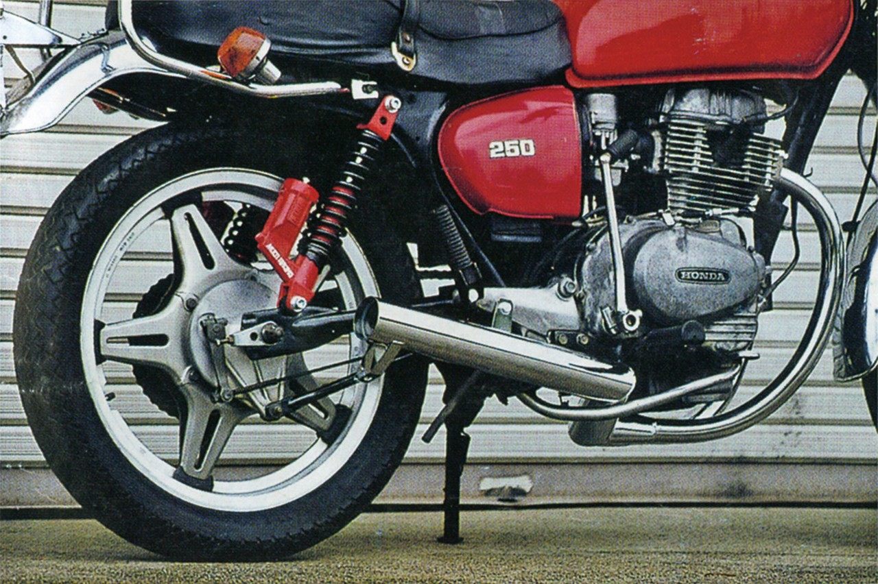 楽天市場】HONDA CB250T CB400T ホーク2 手曲げ薄型ブレイド管