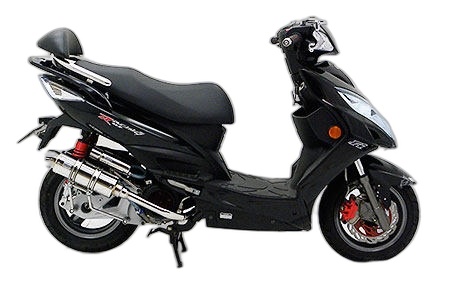 WirusWin ウイルズウィン ロイヤルマフラー　スポーツタイプ Racing125FI KYMCO キムコ フルエキゾーストマフラー マフラー