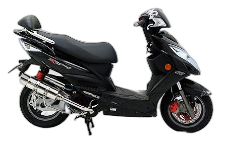 WirusWin ウイルズウィン ロイヤルマフラー　ポッパーカタイプ Racing125FI KYMCO キムコ フルエキゾーストマフラー マフラー