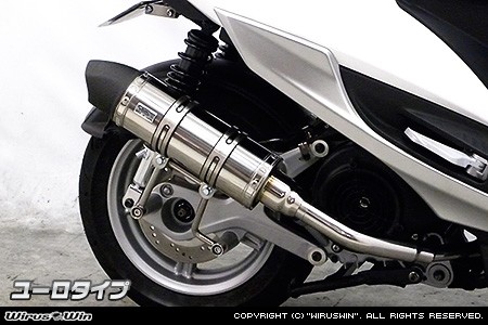 WirusWin ウイルズウィン ロイヤルマフラー シグナスX SR YAMAHA ヤマハ フルエキゾーストマフラー マフラー オプション：なし / タイプ：ユーロタイプ / 仕様：バージョンアップ無