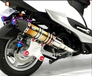 WirusWin ウイルズウィン アニバーサリーマフラー ユーロタイプ チタン仕様 シグナスX YAMAHA ヤマハ フルエキゾーストマフラー マフラー 43,120円