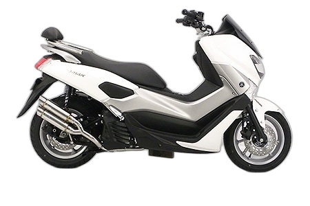 WirusWin ウイルズウィン アトミックツインマフラー NMAX NMAX155 YAMAHA ヤマハ フルエキゾーストマフラー マフラー オプション：なし / タイプ：ポッパータイプ