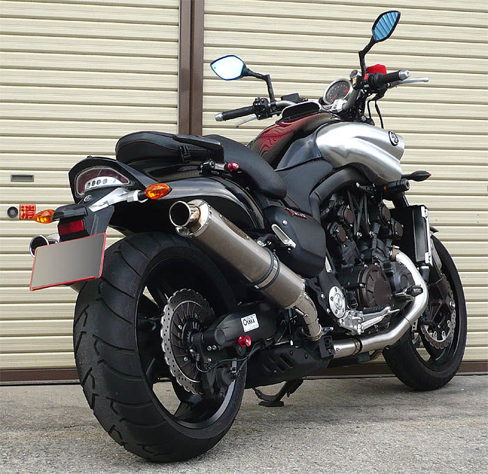 VMAX1200テックサーフマフラースリップオン！ techserfu テックサーフ