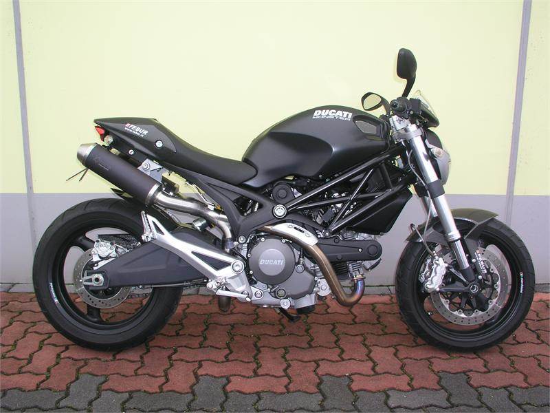 SPARK EXHAUST スパーク マフラー ROUND スリップオンマフラー 2本出し ハイマウント仕様 Monster 696 08-14 796 10-14 1100 S 09-10 DUCATI ドゥカティ