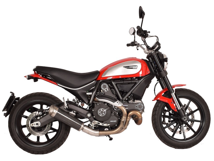 SPARK EXHAUST スパーク マフラー EVO V スリップオンマフラー キャタライザー付き SCRAMBLER 15-16 DUCATI ドゥカティ 44,747円