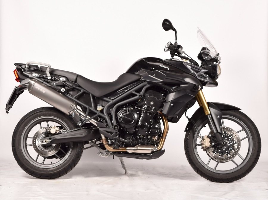 SPARK EXHAUST スパーク マフラー FORCE スリップオンマフラー TIGER 800 11-18 TRIUMPH トライアンフ｜ウェビック　店