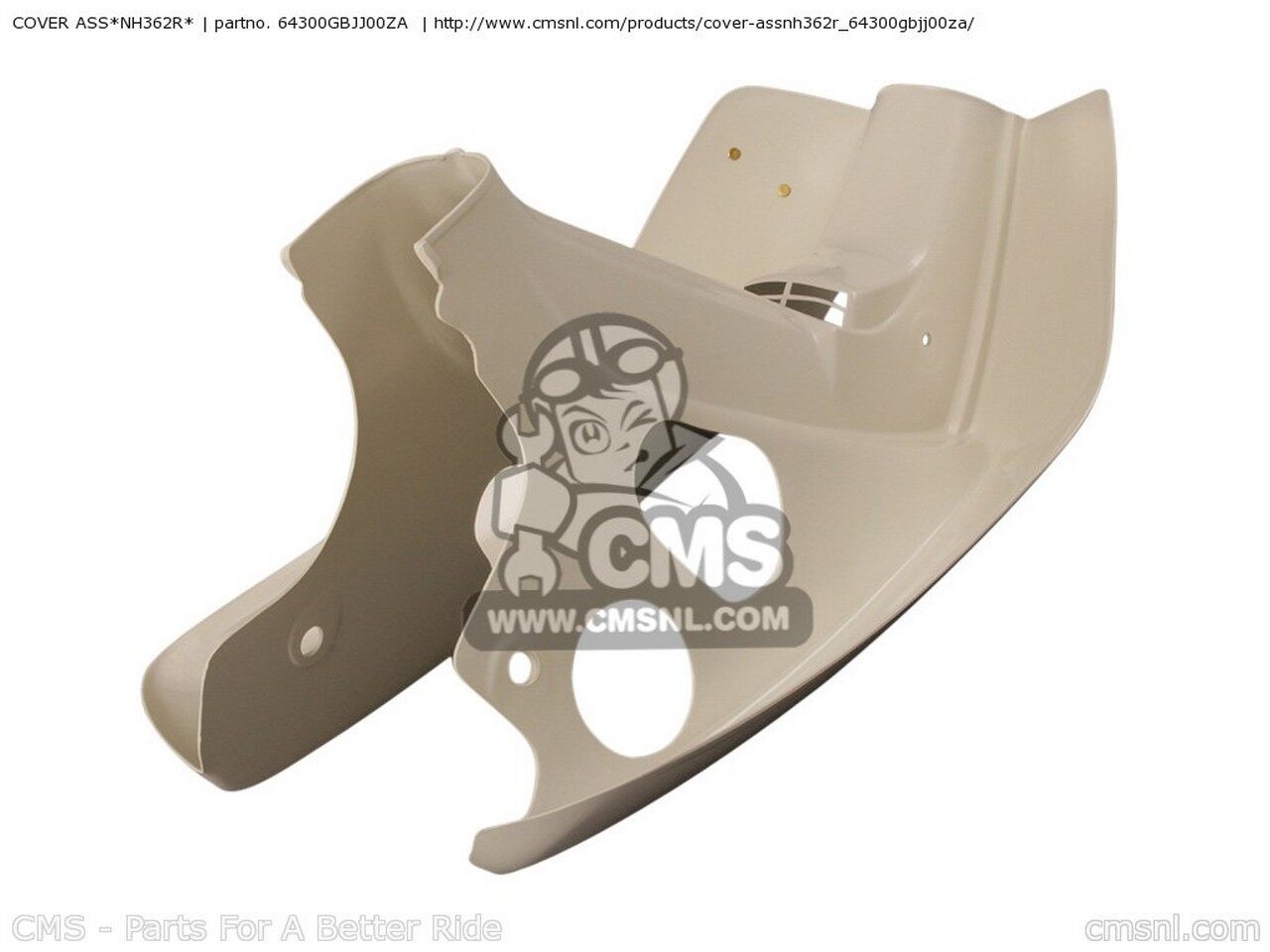 CMS シーエムエス COVER ASS*NH362R* C50 CUB N GREECE / CSW HONDA ホンダ その他スクーター外装 カウル関連 外装
