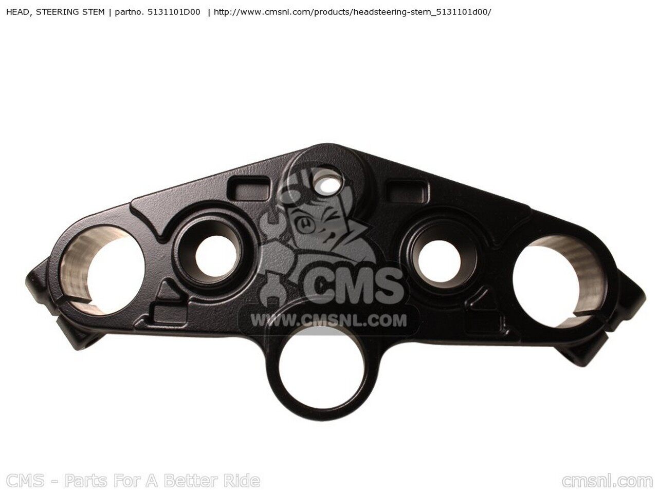CMS シーエムエス HEAD，STEERING STEM SUZUKI スズキ トリプルツリー・ステム・アンダーブラケット ハンドル｜ウェビック　店