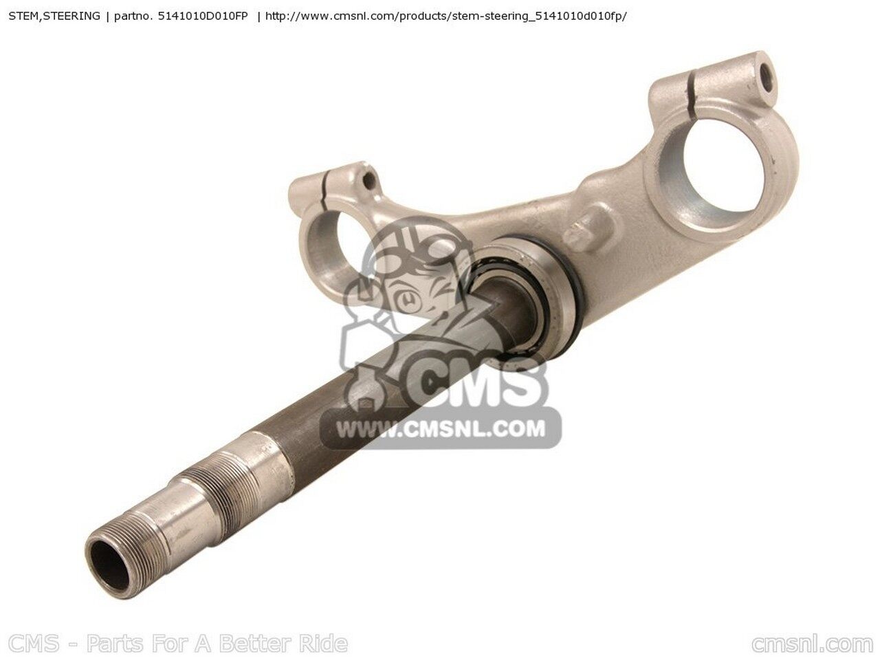 CMS シーエムエス (51410-10DB2) STEM，STEERING GSF400 1991 M E02 E04 E16 E21 E22 E24 E25 E34 E53 1992 N E30 1993 P BANDIT USA E03 CALIFORNIA E33 SUZUKI スズキ トリプルツリー・ステム・アンダーブラケット ハンドル