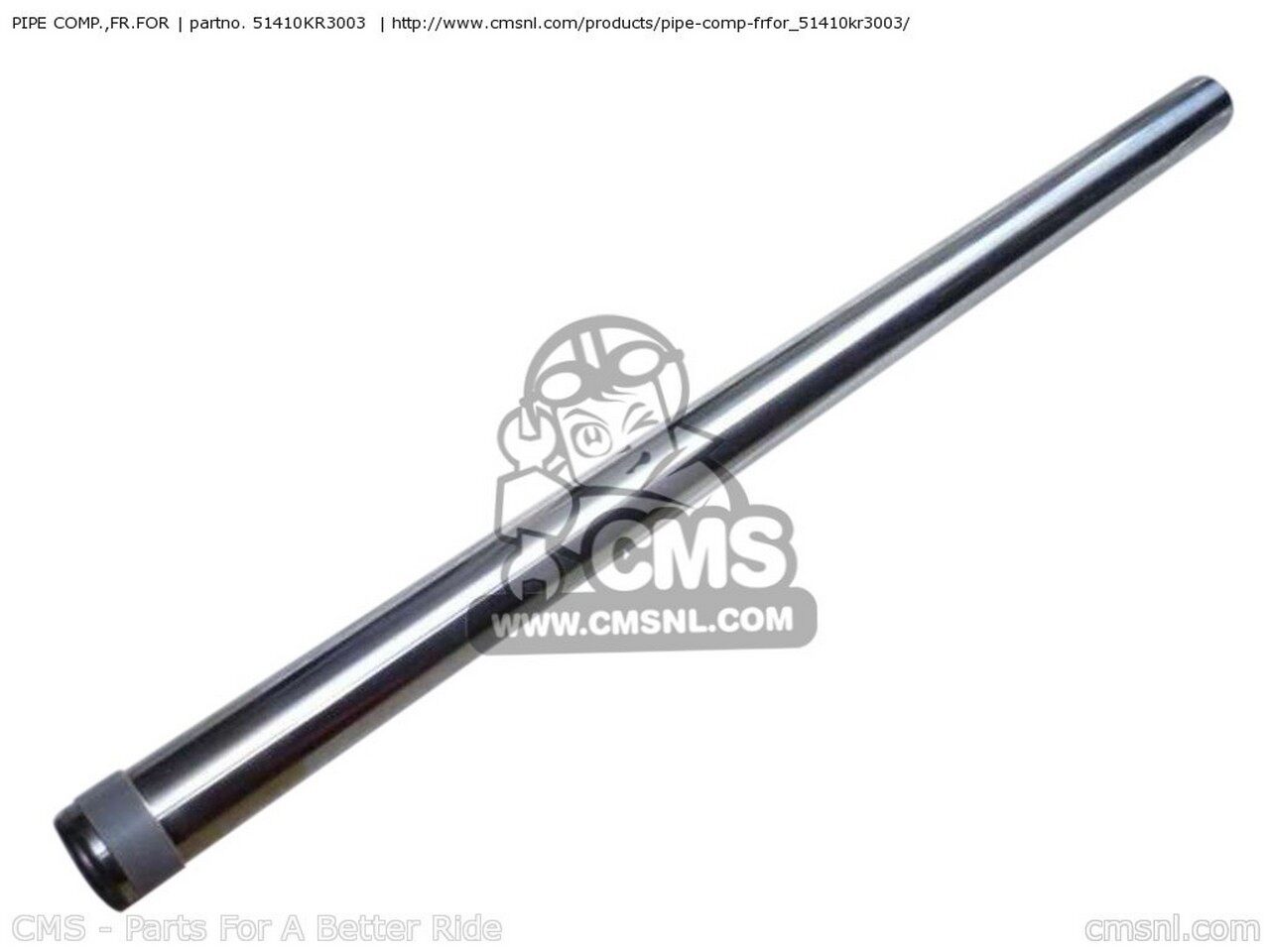CMS シーエムエス PIPE COMP.，FR.FOR CA125 REBEL T AUSTRIA | KPH S HONDA ホンダ インナーチューブ サスペンション 足回り