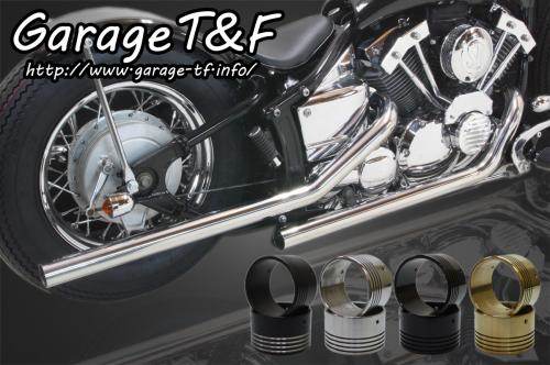 楽天市場】Garage T&F ガレージ T&F ドラッグパイプマフラー タイプ1 