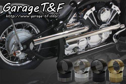 Garage T&F ガレージ ショットガンマフラーL-1 ドラッグスター400 ドラッグスター400クラシック YAMAHA ヤマハ フルエキゾーストマフラー マフラー｜ウェビック　店 28,116円