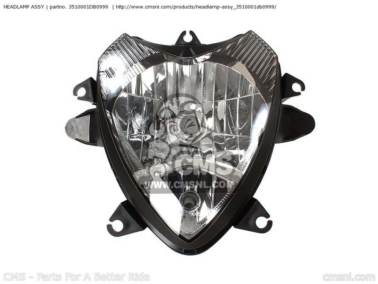 CMS シーエムエス HEADLAMP ASSY GS500F 2004 K4 USA E03 2005 K5 2006 K6 2007 K7 2008 K8 2009 K9 SUZUKI スズキ ヘッドライト 灯火類 電装系