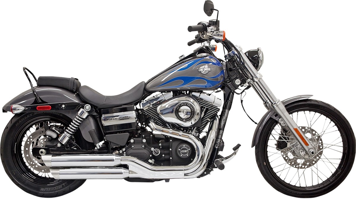 BASSANI バッサーニ スリップオンマフラー スラッシュ クローム /ポリッシュ 2016DYN 【MUFFLERS SLSH 16DYN CH／PL [1801-0697]】 Dyna Fat Bob EFI - FXDF 2008 2017 Wide Glide FXDWG 2010 HARLEY-DAVIDSON ハーレーダビッドソン マフラー