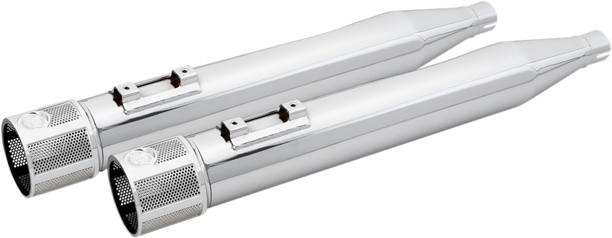 PAUL YAFFE BAGGER NATION ポールヤフー バガーネイション スリップオンマフラー クローム スピードフリーク チップ FL 【MUFFLER CHR SF TIP [1801-1043]】 HARLEY-DAVIDSON ハーレーダビッドソン マフラー｜ウェビック　店