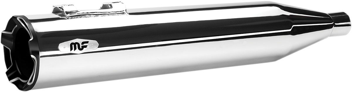 MAGNAFLOW マグナフロー スリップオンマフラー IMPACTモデル 4.5' クローム/ブラック FL 【MUFFLER IMP 4.5'CH BL [1801-1014]】 HARLEY-DAVIDSON ハーレーダビッドソン マフラー｜ウェビック　店