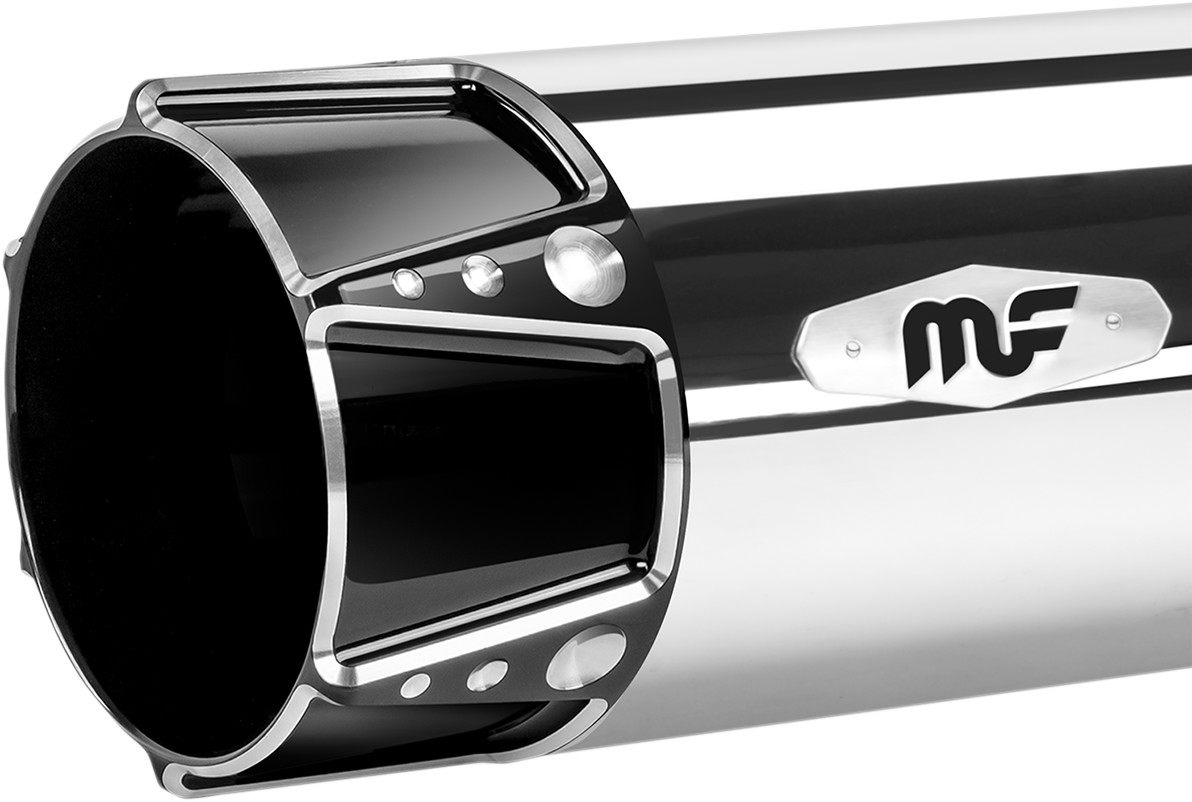 MAGNAFLOW マグナフロー スナイパースリップオンマフラー クローム/ブラック 2017FL 【MUFFLERS SNIP CH BL 17FL [1801-1120]】 スリップオンマフラー マフラー｜ウェビック　店