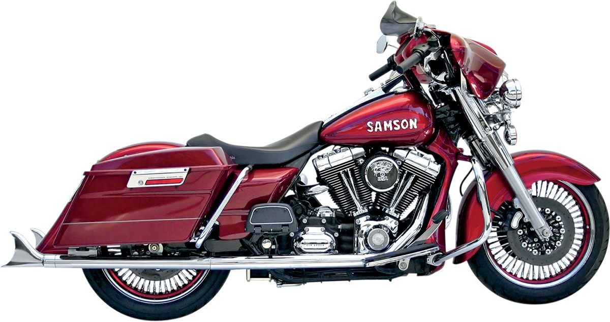 SAMSON サムソン フルエキゾーストマフラー C-OV 33 FL 2010-2016用 【EXHAUST 10-16FL [1800-1540]】 HARLEY-DAVIDSON ハーレーダビッドソン マフラー