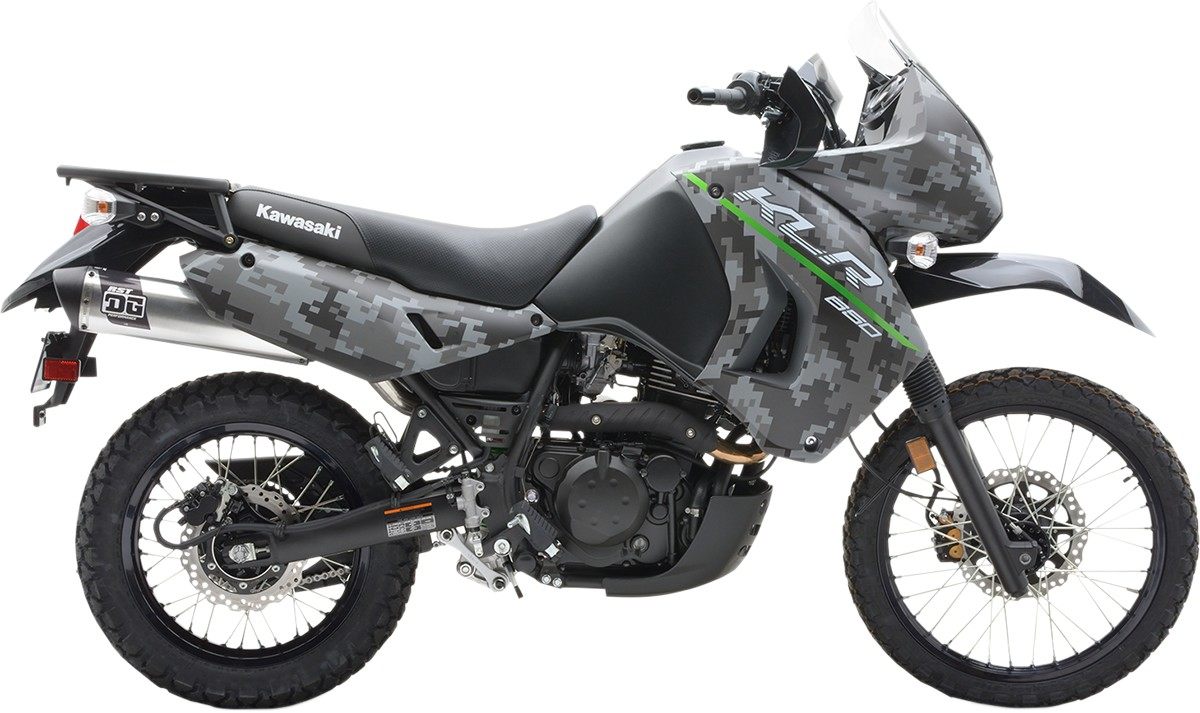 DG PERFORMANCE デージーパフォーマンス スリップオンマフラー RS-1 S/O KLR650用 【EXHAUST KLR650 [1821-1812]】 1984 - 2017 KAWASAKI カワサキ マフラー｜ウェビック　店