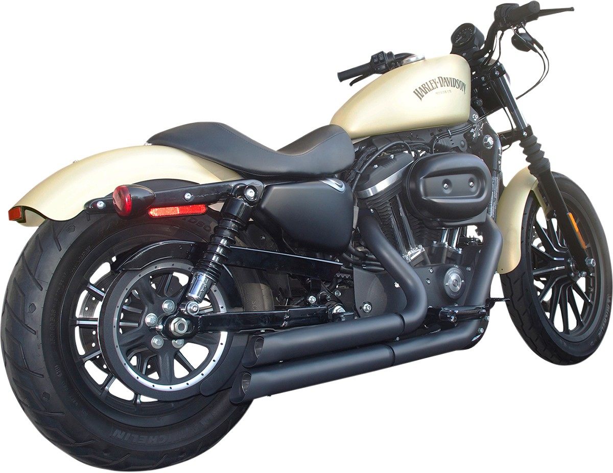 FIREBRAND ファイヤーブランド エキゾーストシステム USモデル2-2 ブラック 2004-17 XL 【EXHAUST US2-2 BL 04-17 [1800-1938]】 HARLEY-DAVIDSON ハーレーダビッドソン フルエキゾーストマフラー マフラー