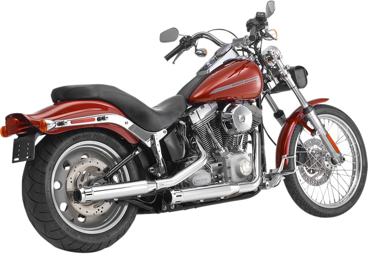 FIREBRAND ファイヤーブランド スリップオンマフラー 3'L-CAN クローム ST 【MUFFLER CHR [1801-0878]】 Breakout EFI FXSB 2013 - 2017 Heritage Classic FLSTC Rocker FXCW 2008 2009 C FXCWC 2011 Softail Custom FXSTC 2007 2010 Night Train FXSTB Standard FXST