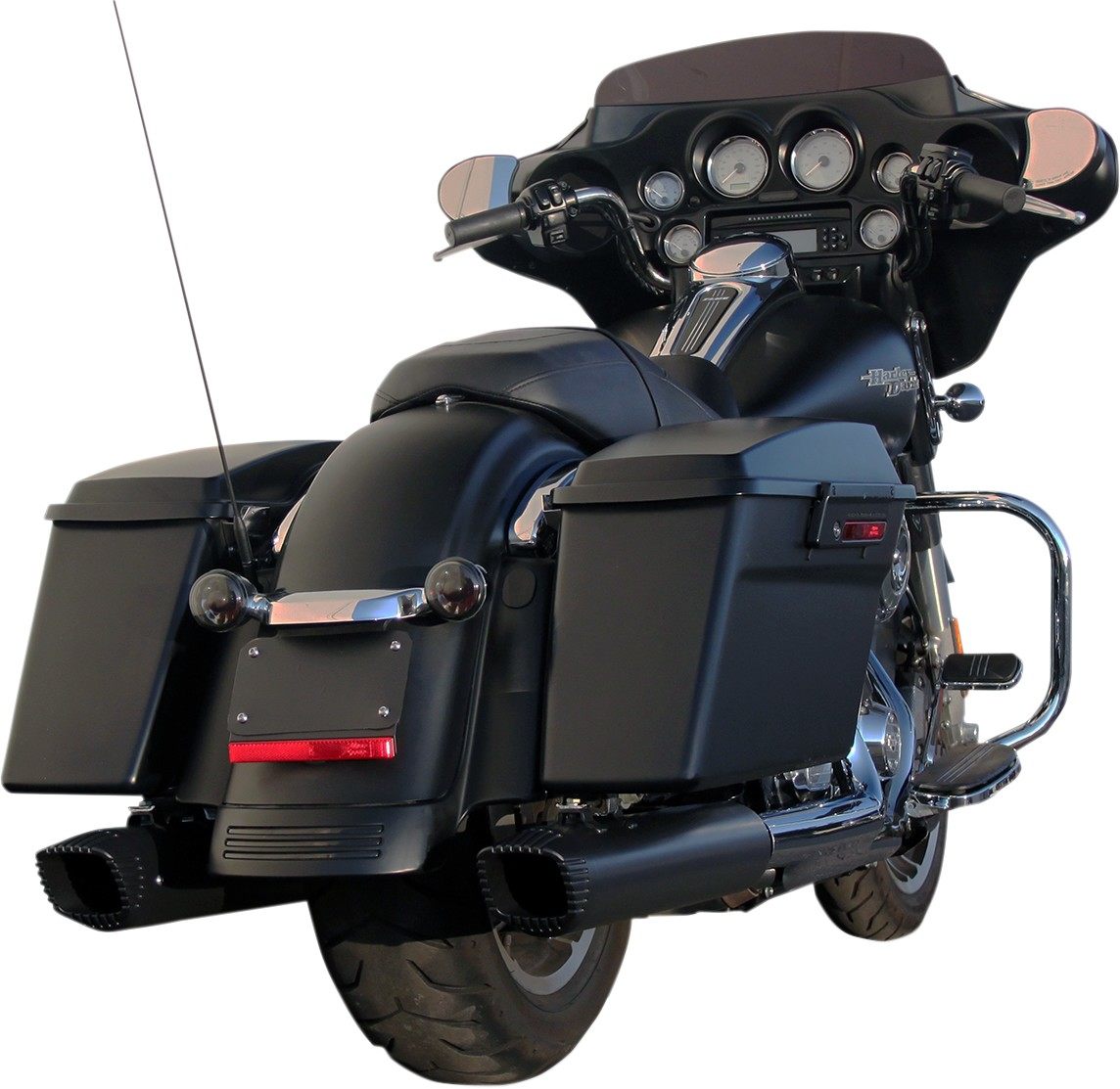 FIREBRAND ファイヤーブランド スリップオンマフラー ブラック 1995-16FL 【MUFFLER BAR BLK 95-16FL [1801-1031]】 HARLEY-DAVIDSON ハーレーダビッドソン マフラー