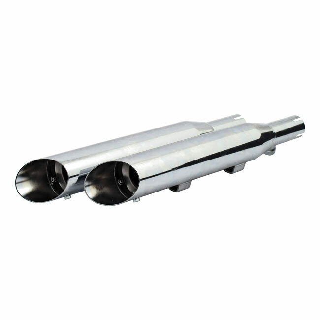 MCS エムシーエス スリップオンサイレンサーセット スラッシュカット【SLASH CUT SLIP-ON MUFFLER SET】 04-13NU XL HARLEY-DAVIDSON ハーレーダビッドソン スリップオンマフラー マフラー