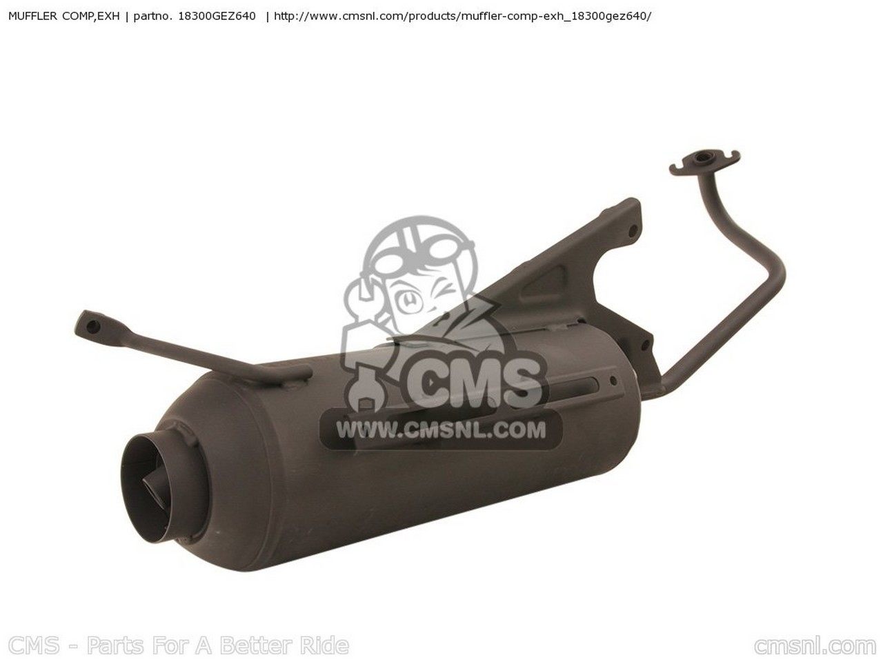 CMS シーエムエス MUFFLER COMP，EXH NPS50 ZOOMER 5 EUROPEAN DIRECT SALES / KPH 6 ENGLAND MKH FRANCE CMF HONDA ホンダ フルエキゾーストマフラー マフラー
