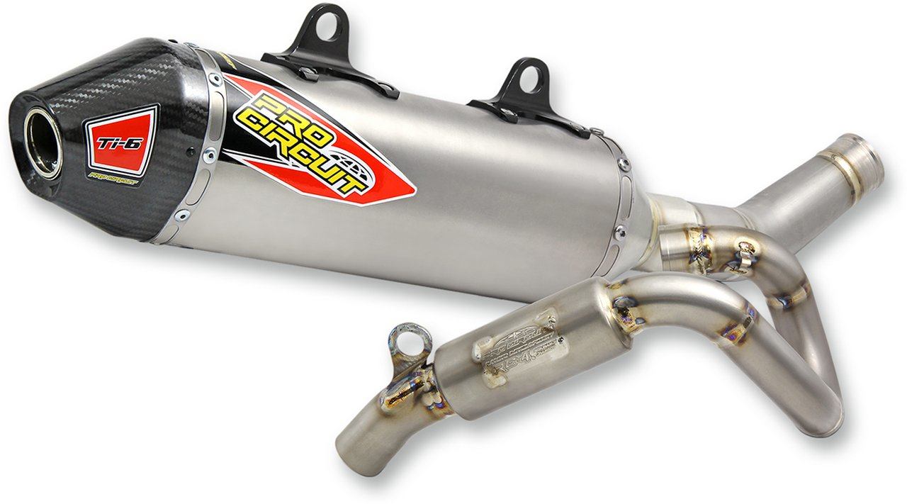 PRO CIRCUIT プロサーキット エキゾーストシステム TI6 TICF 【EXHAUST [1820-1774]】 FC 250 2017 FE SX-F 2016 - HUSQVARNA ハスクバーナ KTM フルエキゾーストマフラー マフラー｜ウェビック　店